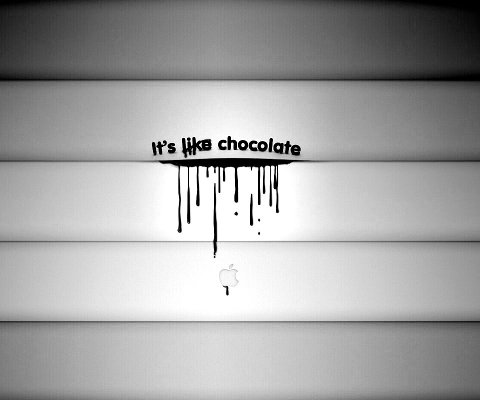It"s not like chocolate обои