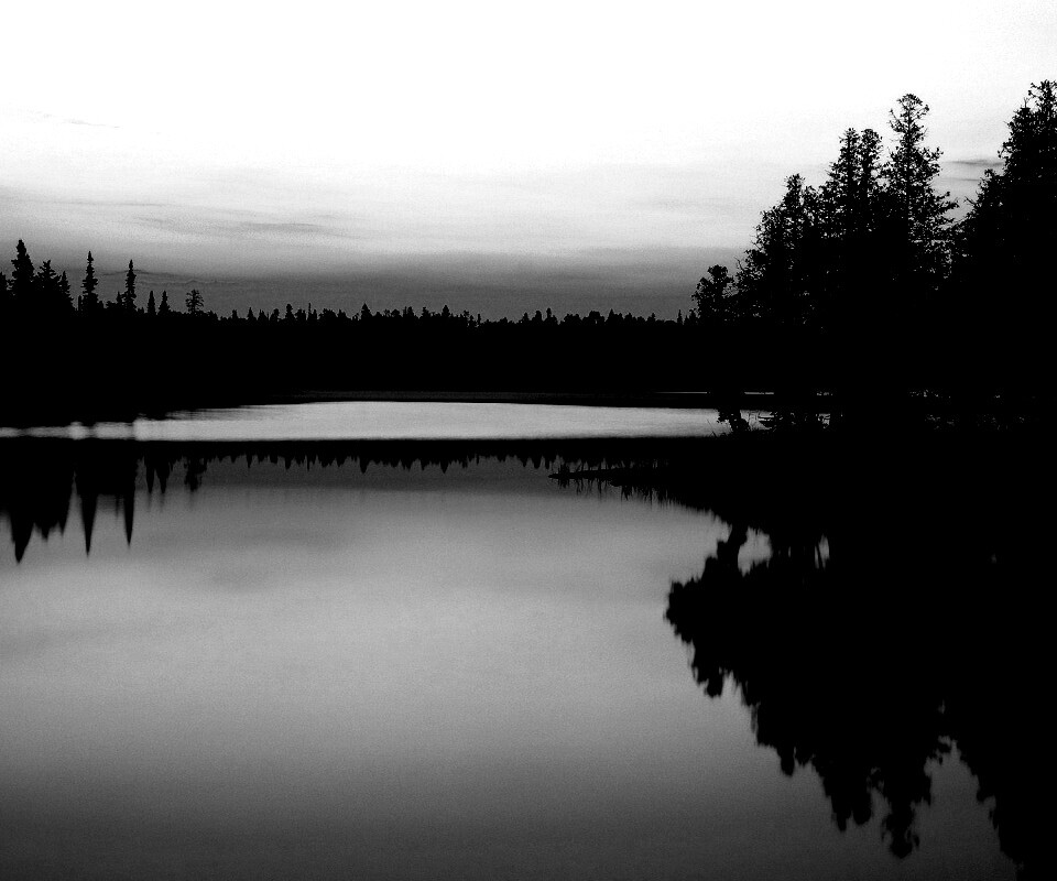 Вечерний пейзаж обои