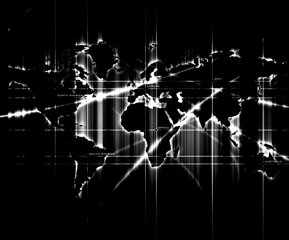 Карта мира в новом стиле обои