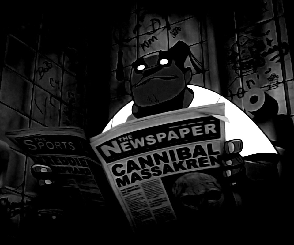 Рассел Хоббс из Gorillaz обои