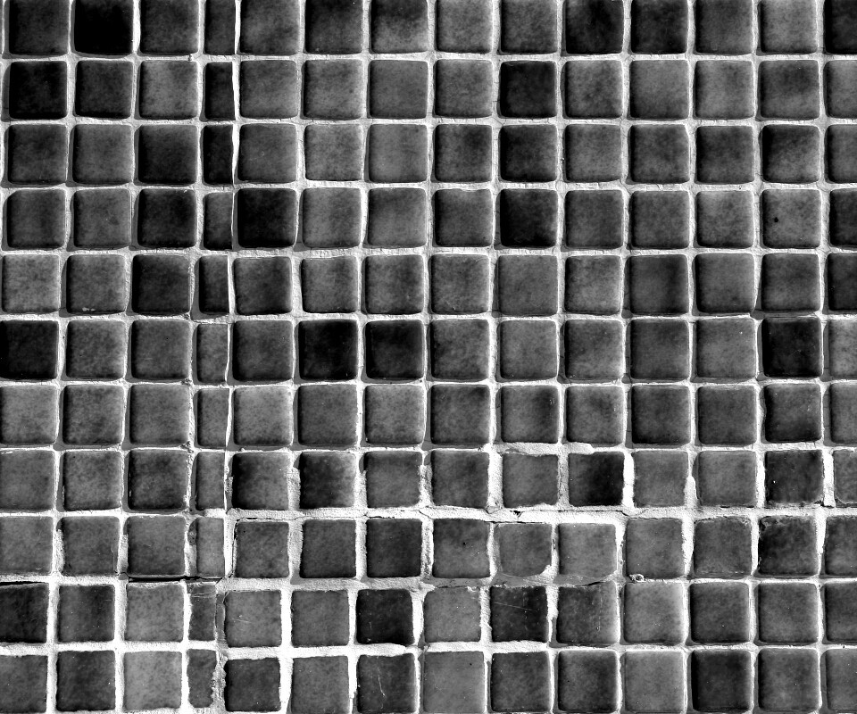 Мелкая голубая плитка обои