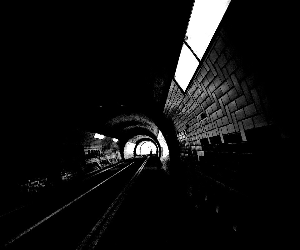 Пешеходный тоннель обои