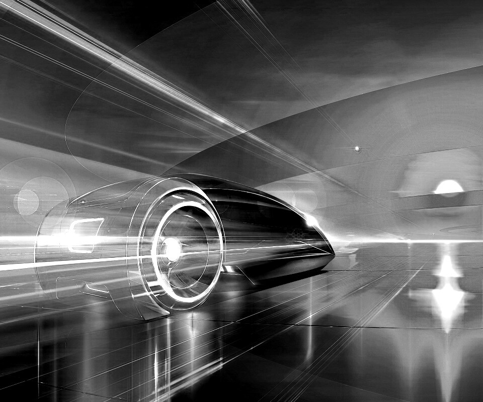 В закат обои