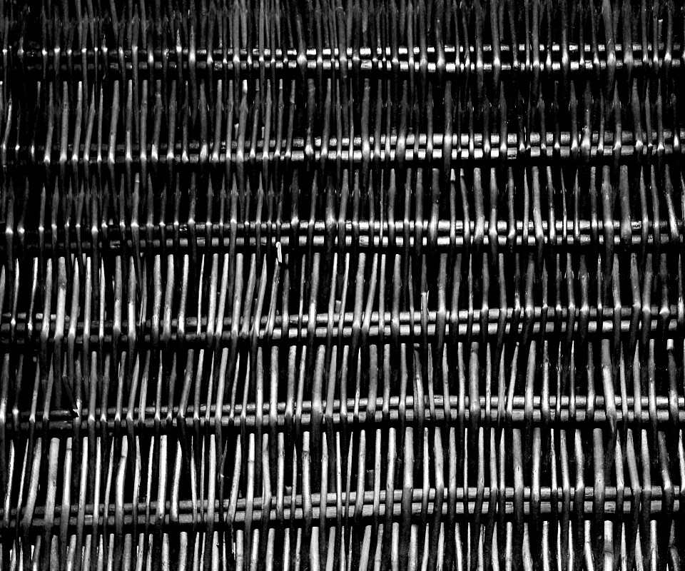 Плетёный забор обои