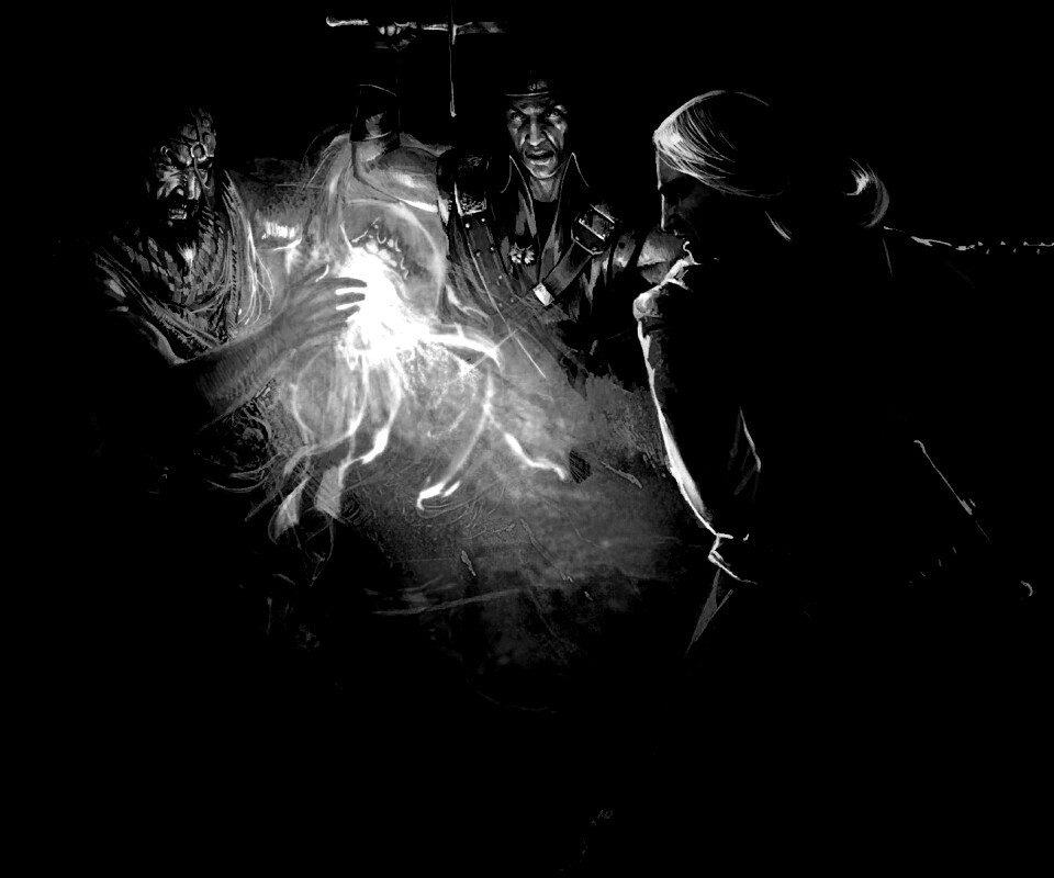 Геральт и Беренгар против Азара обои