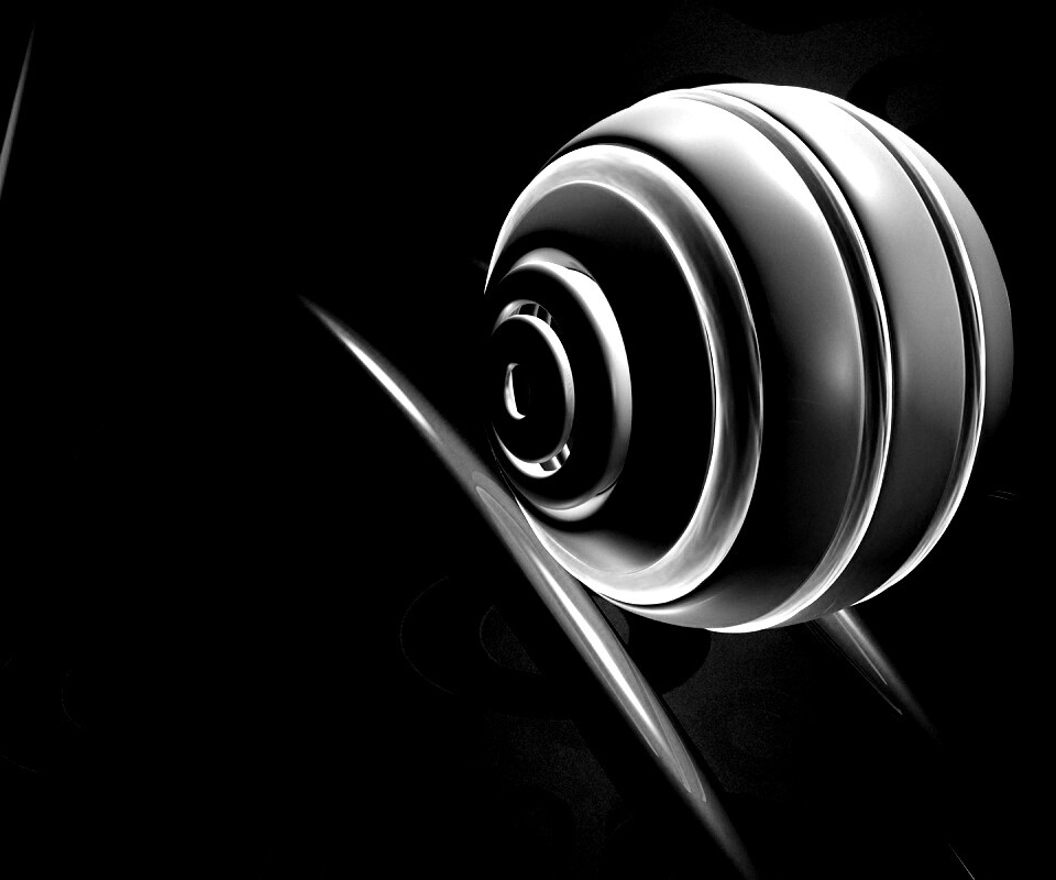 Шарик на рельсах американских горок обои