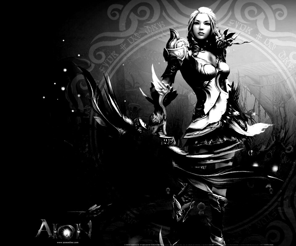 Лучница из Aion обои