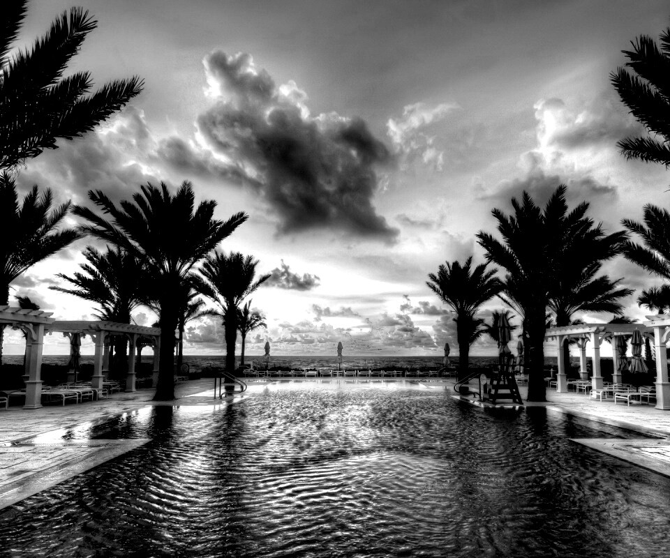 Бассейн обои