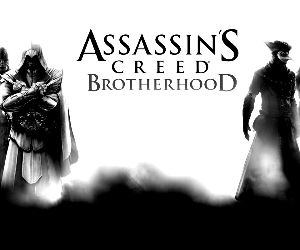 Персонажи игры Assasin"s Creed Brotherhood обои