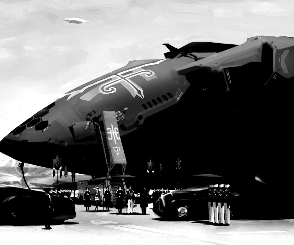 Встреча инопланетных гостей обои