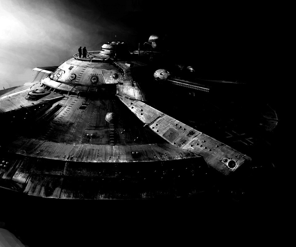 Летающая тарелка. Разработка Рейха. обои