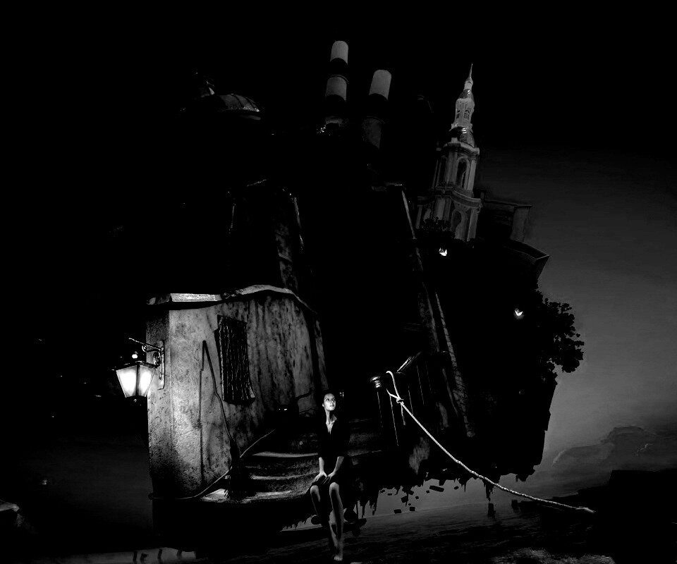 Мрачный Питер обои