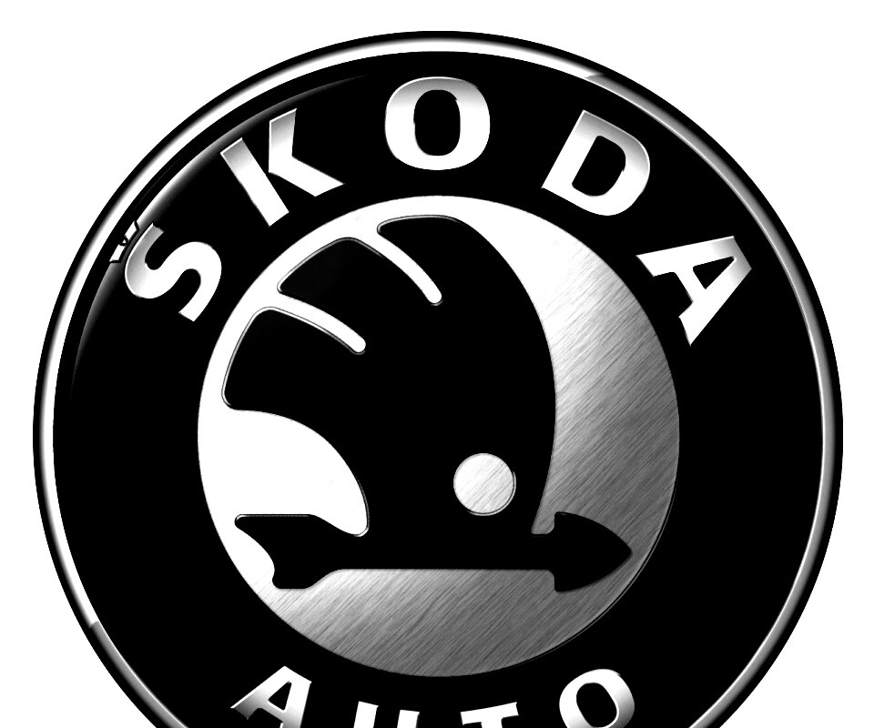 Логотип Skoda обои