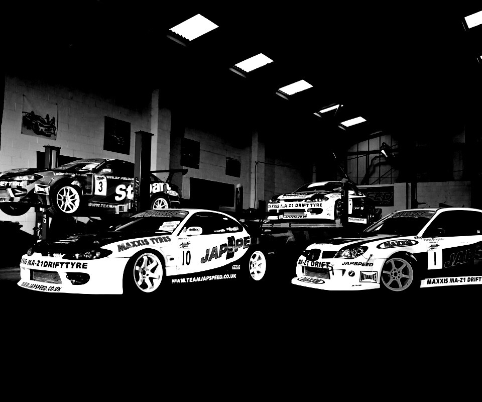 Автомастерская обои