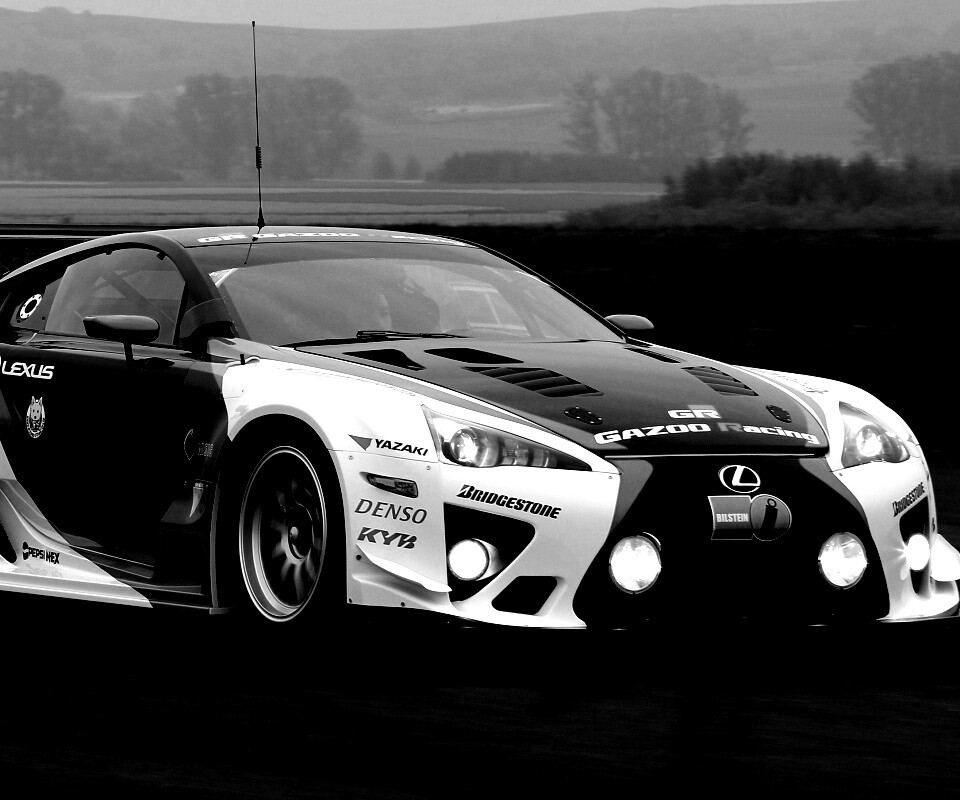 Гоночный Лексус обои