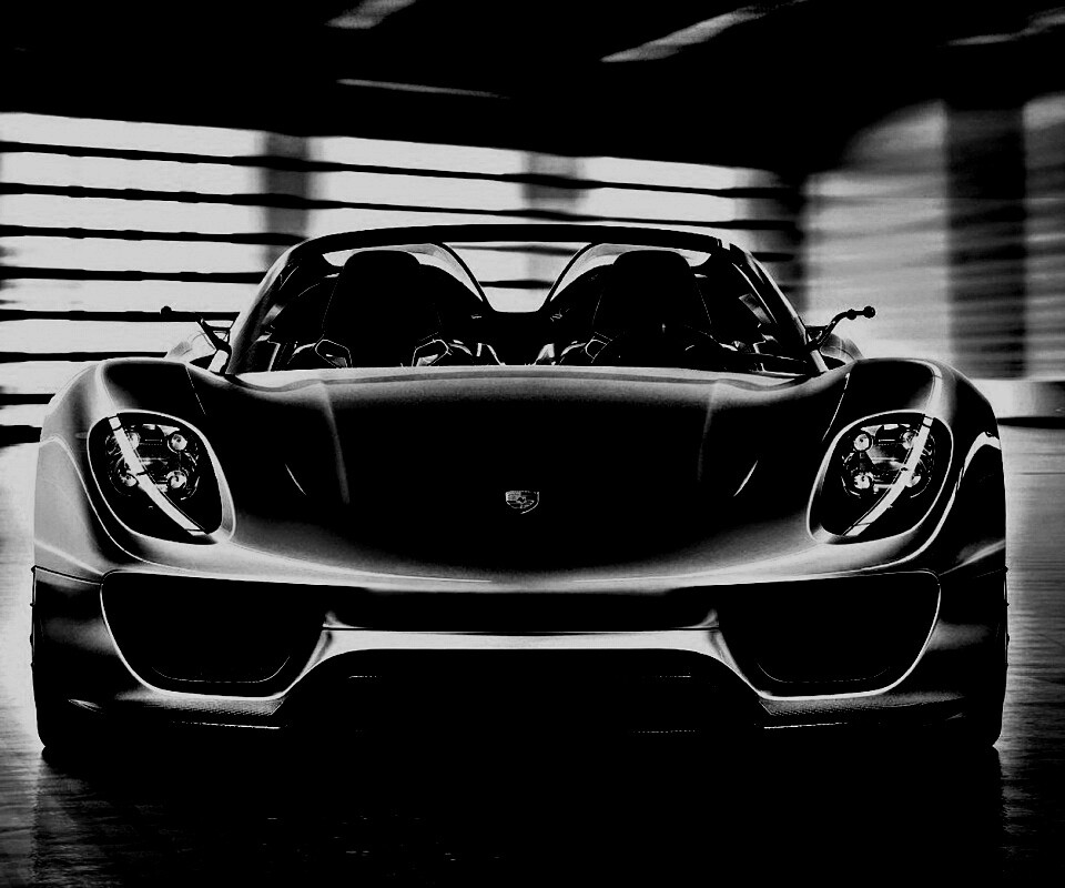 Золотой Порше обои