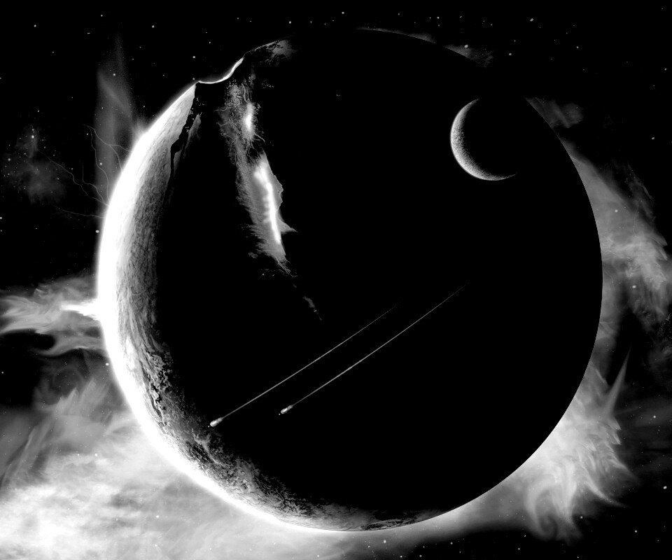 Эвакуация с гибнущей планеты обои