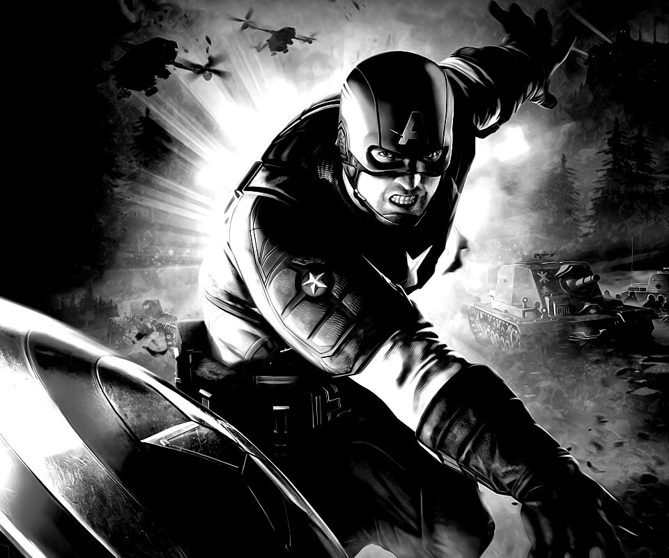 Капитан Америка обои