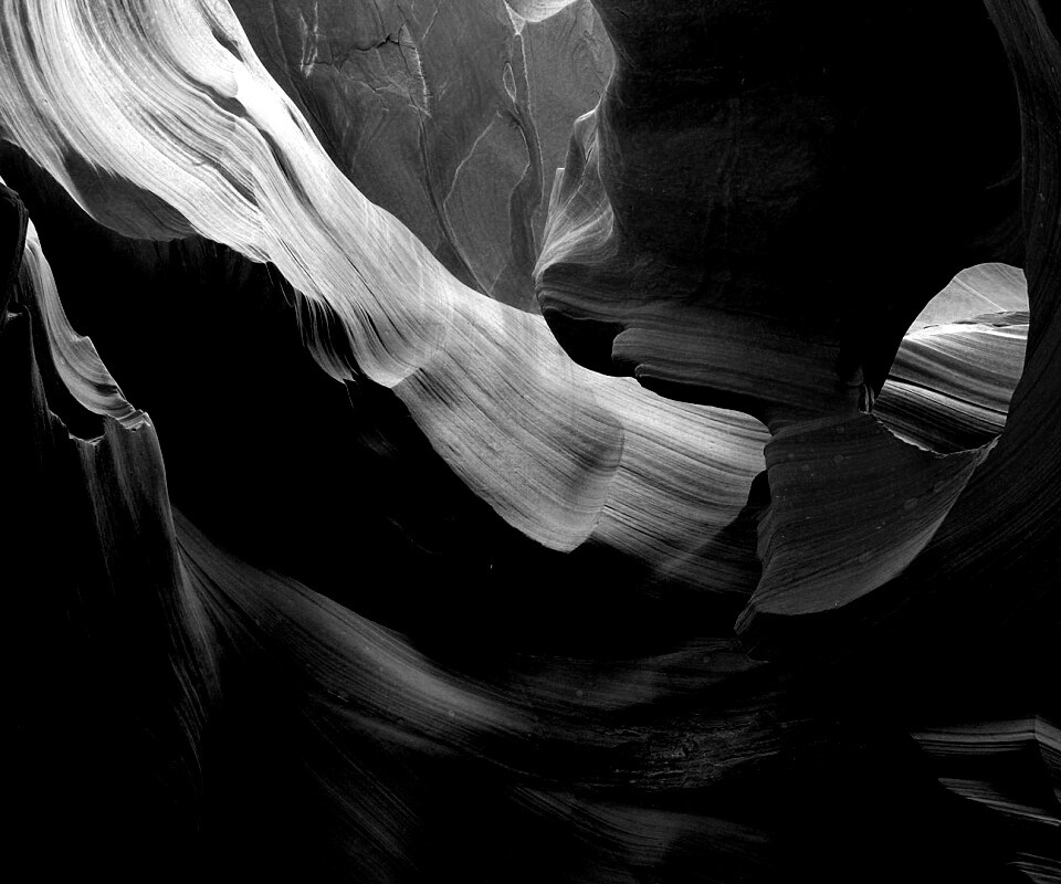 Оранжевая пещера обои