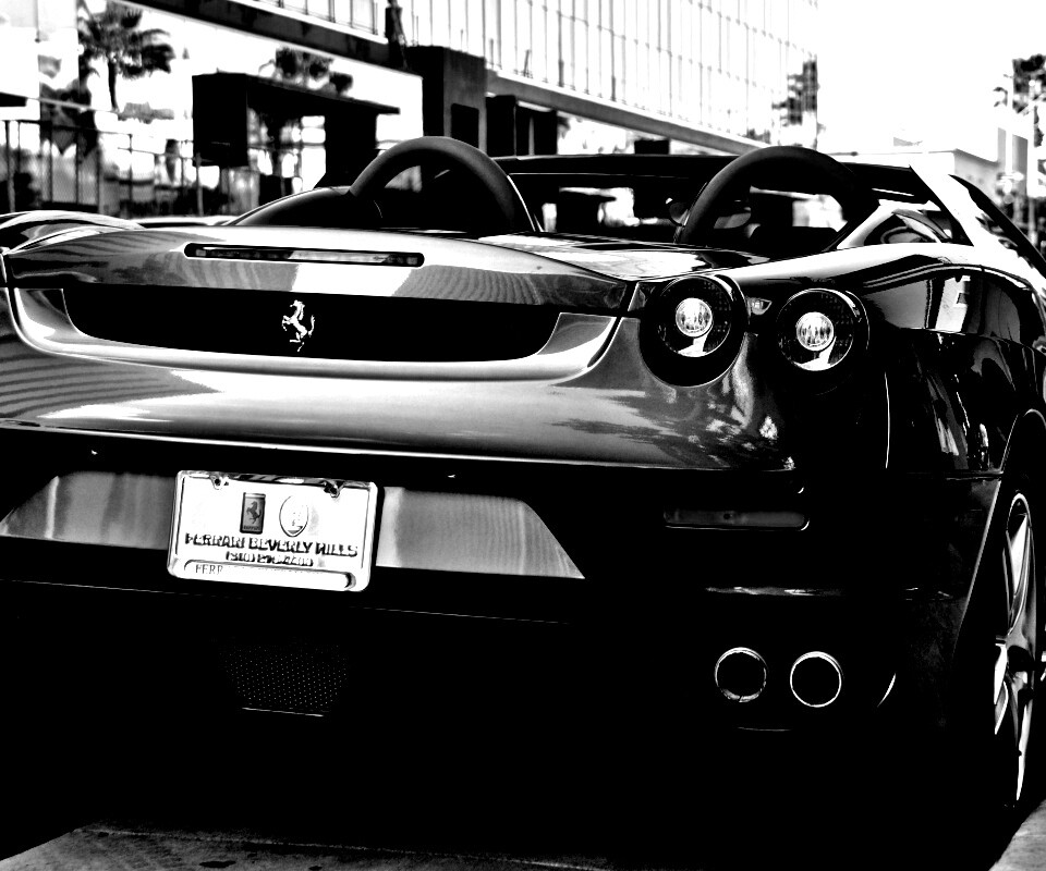 Феррари из Беверли Хиллс обои