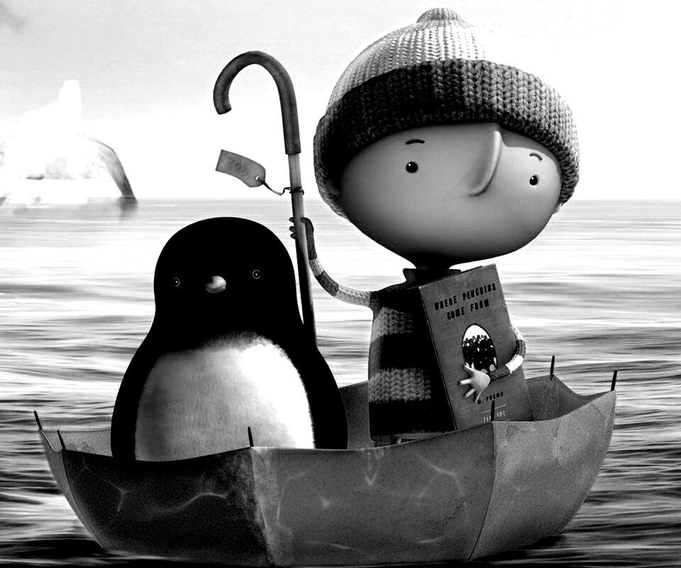 Откуда приходят пингвины обои
