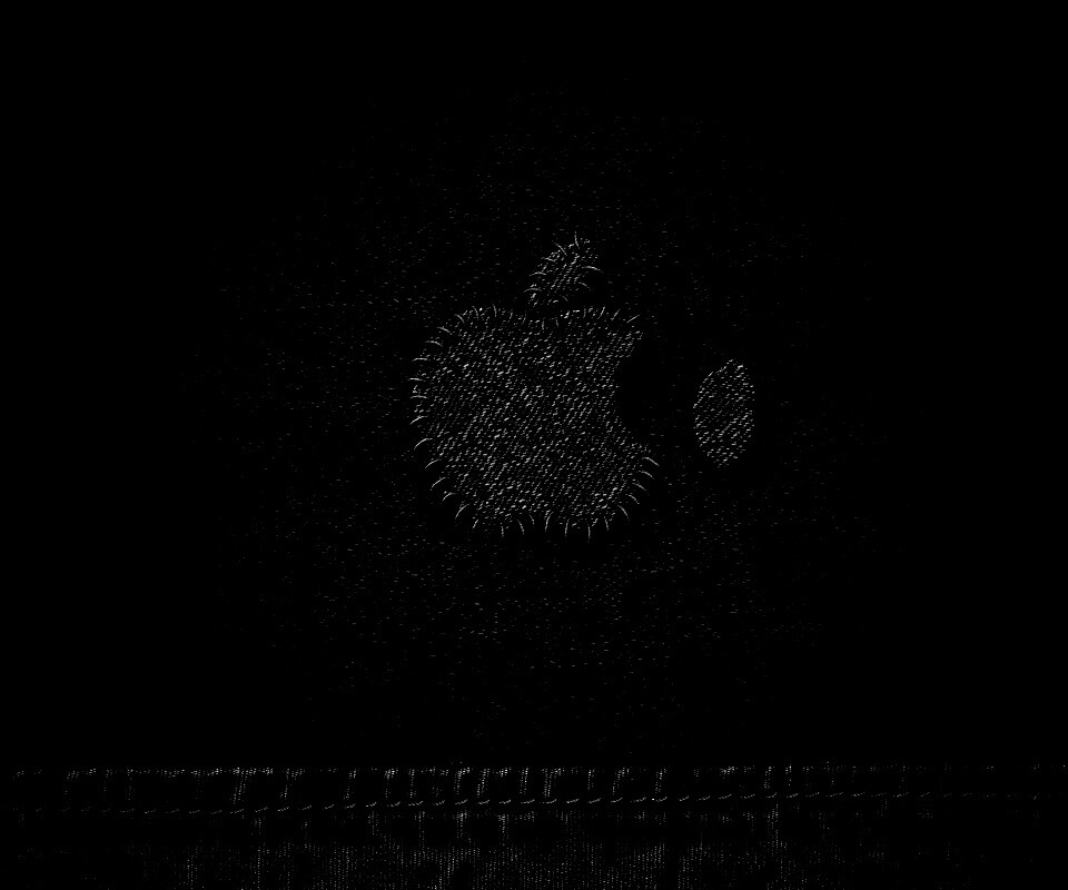 Штопанный Apple обои