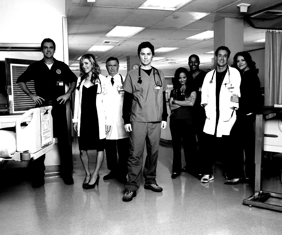 Герои сериала Клиника обои