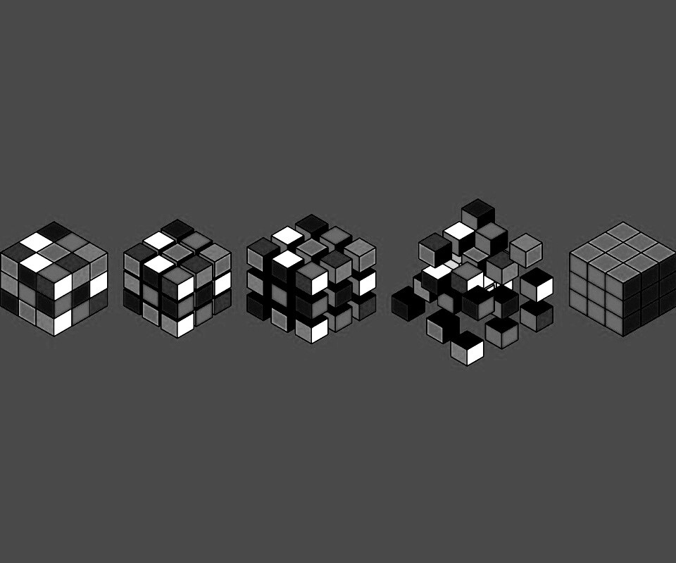 Как собрать кубик Рубика? обои