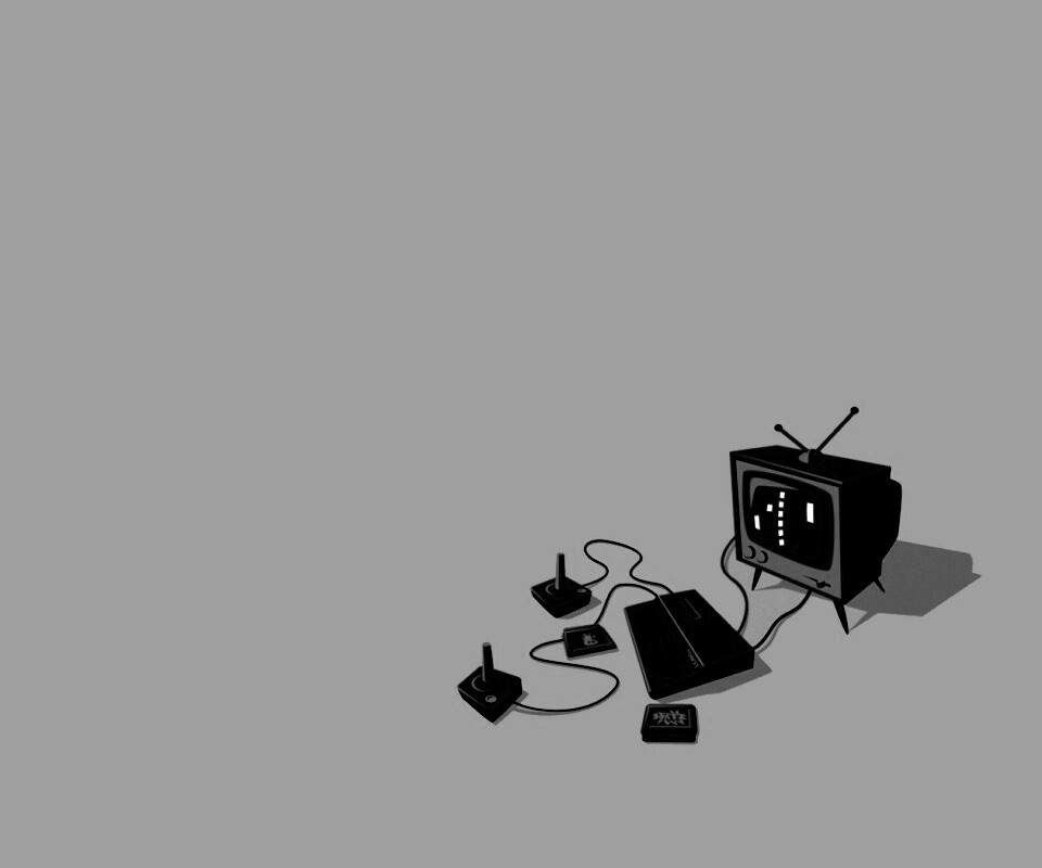 Приставка и телевизор обои