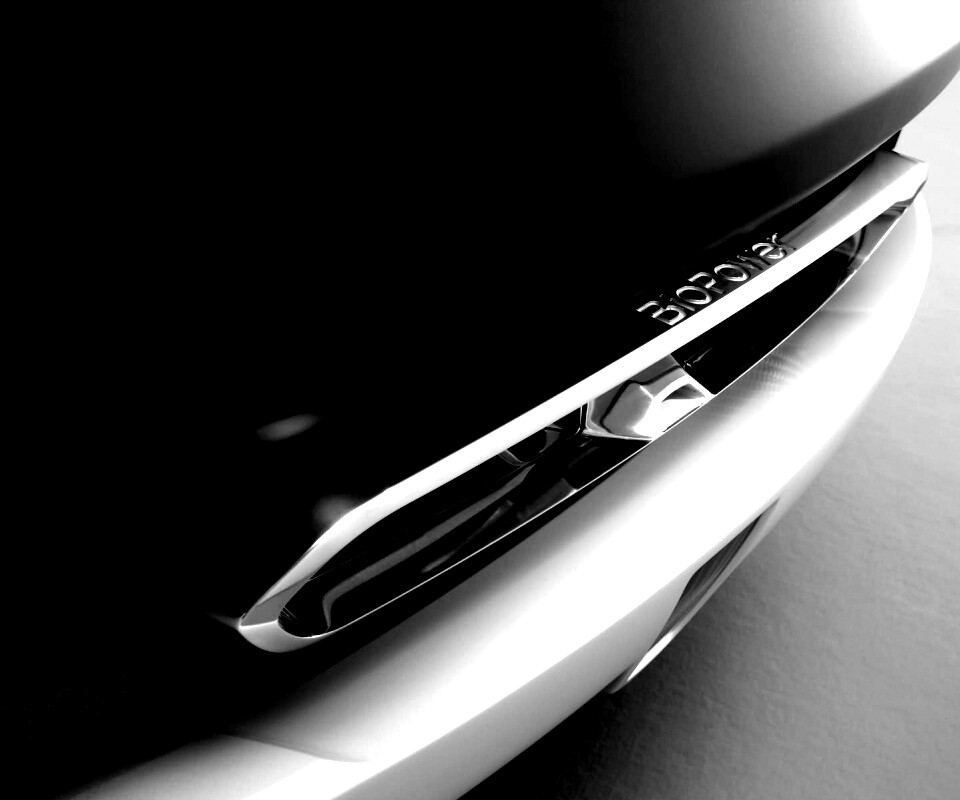 Хромированный бампер обои