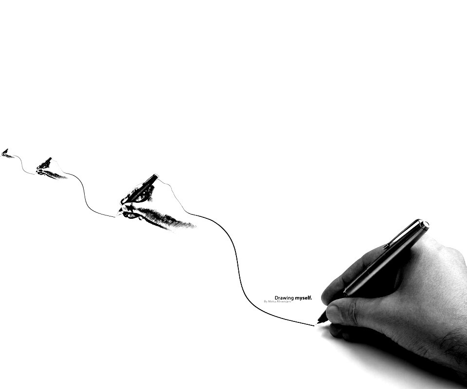 Рисунок - рекурсия обои