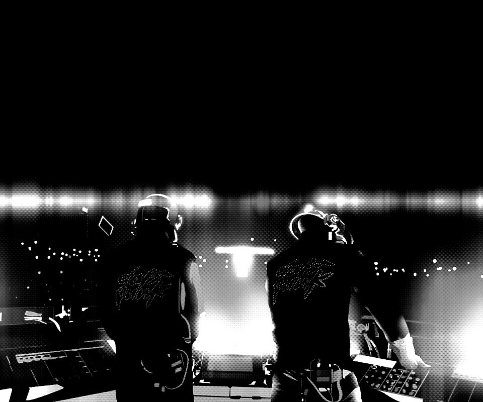 Концерт Daft Punk обои