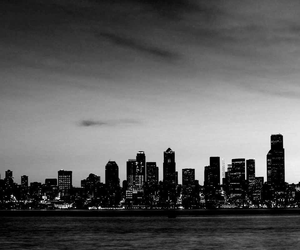 Пейзаж Сиэтла обои