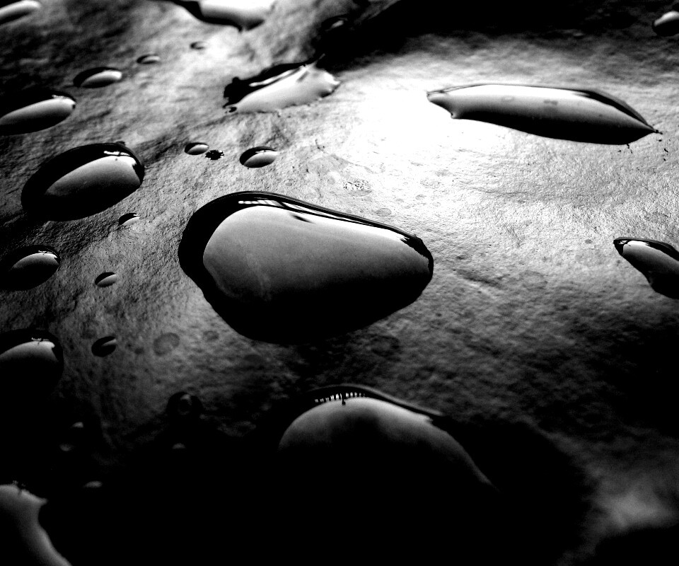 Гигантские капли обои