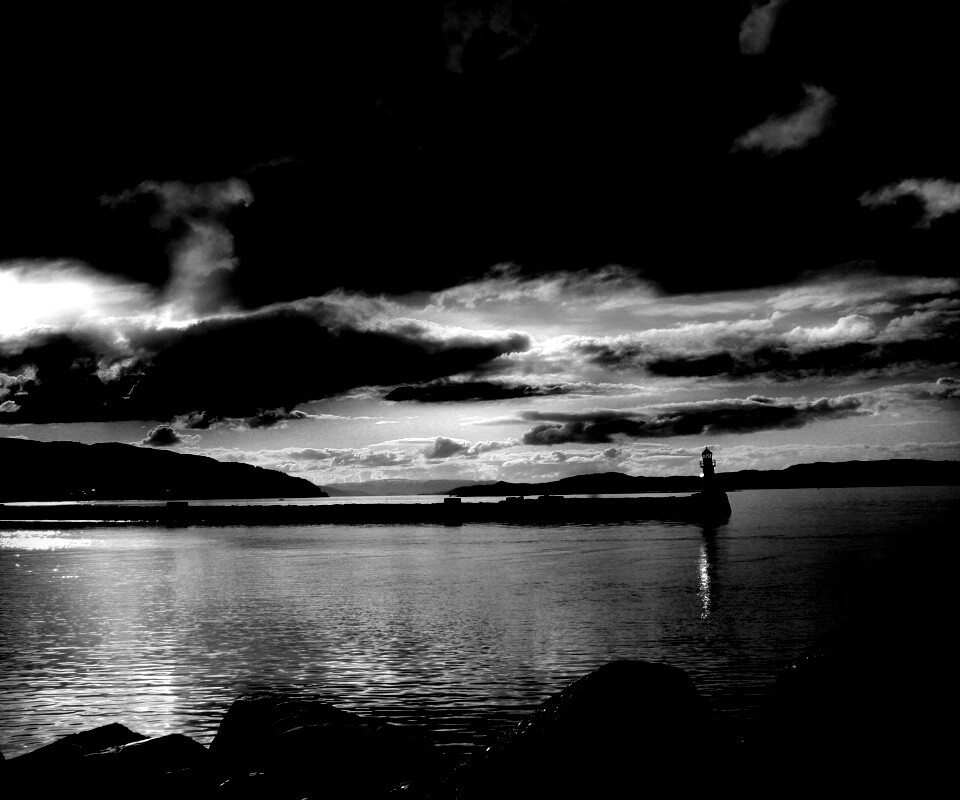 Маяк в далеке обои