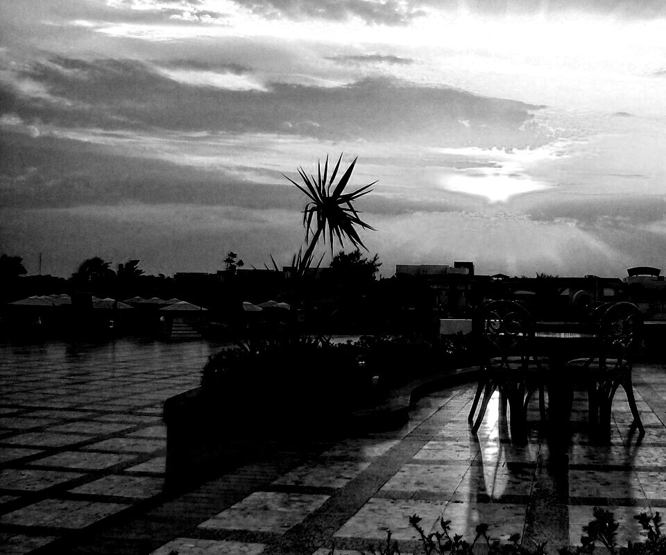 Закат в Хургаде обои