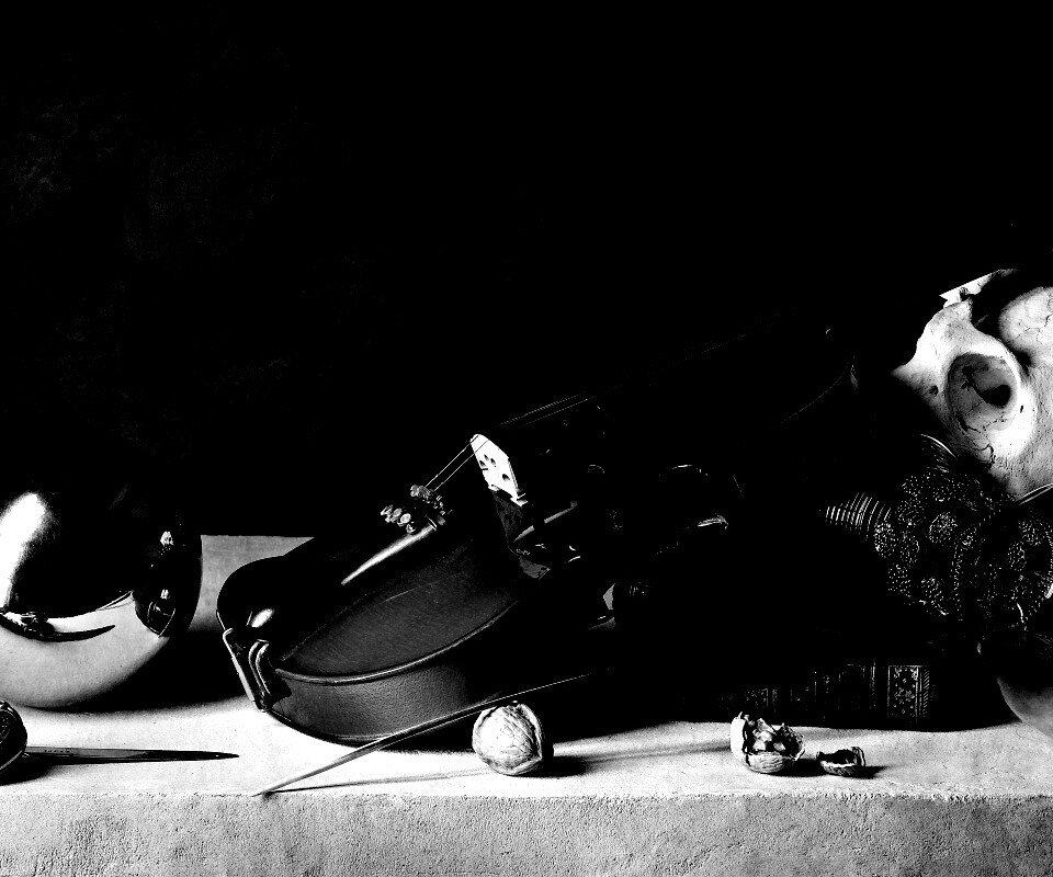 Композиция со скрипкой обои