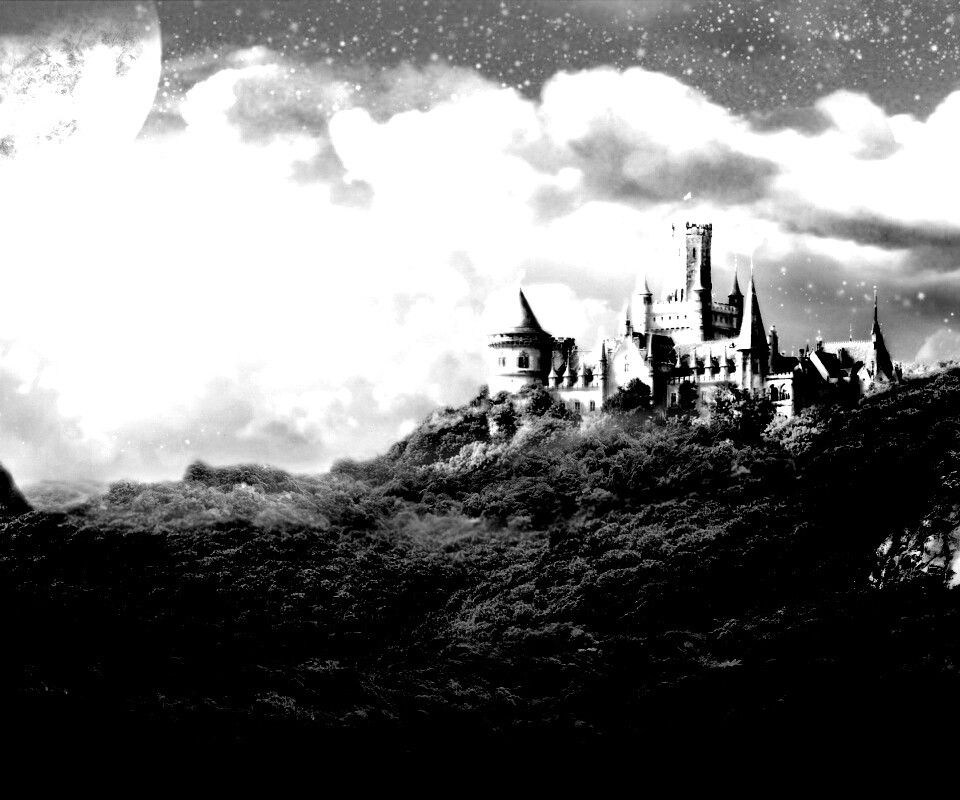 Волшебный замок обои