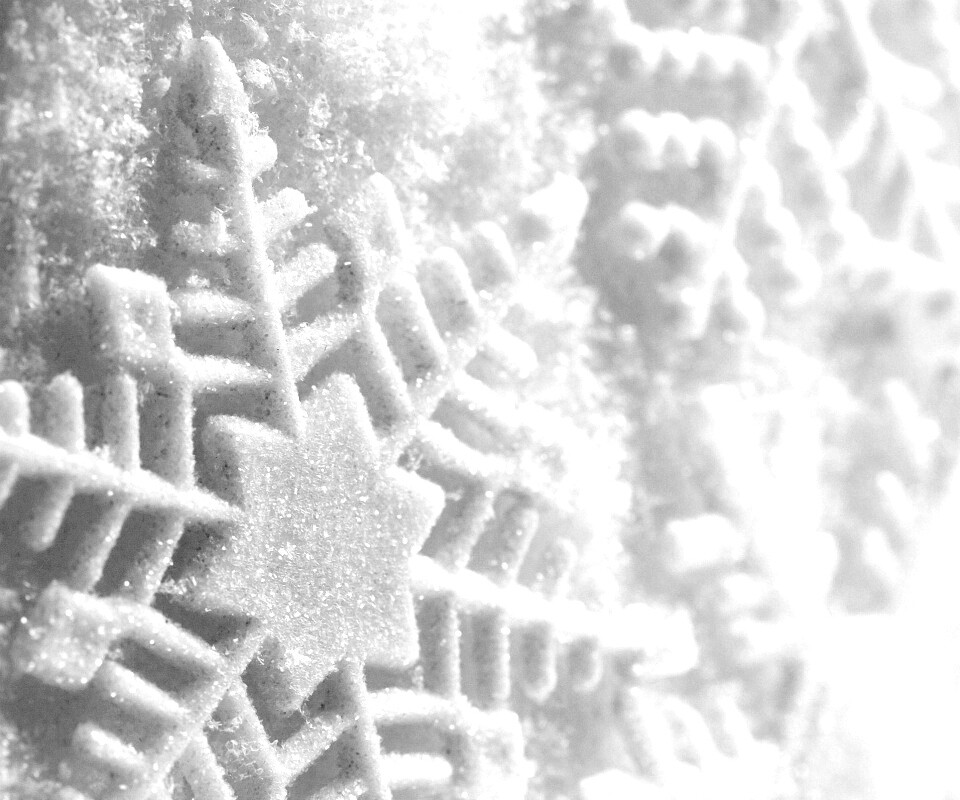 Голубая снежинка обои