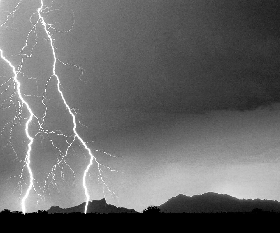 Двойная молния обои