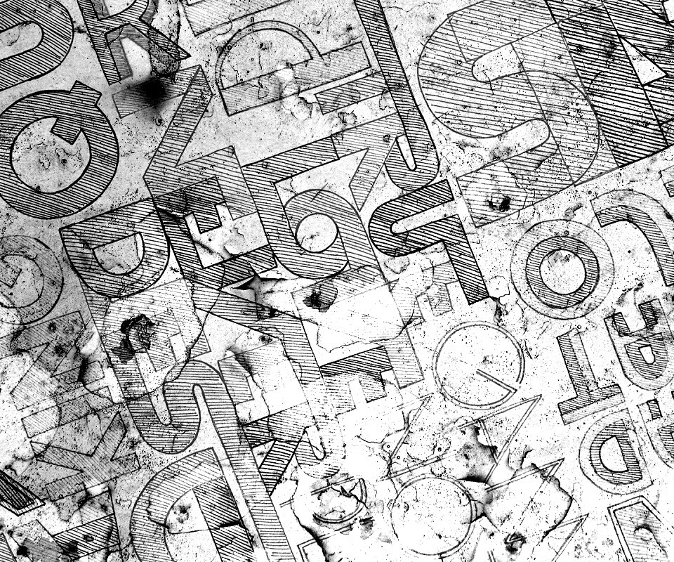 Буквы и надписи обои