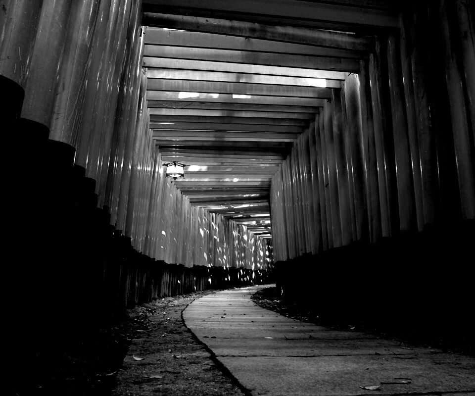 Японский храм обои