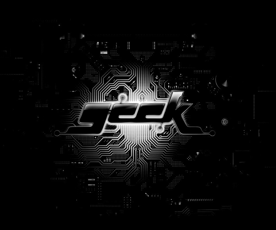 Печатная плата Geek обои