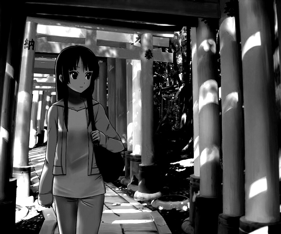 Акияма Мио обои