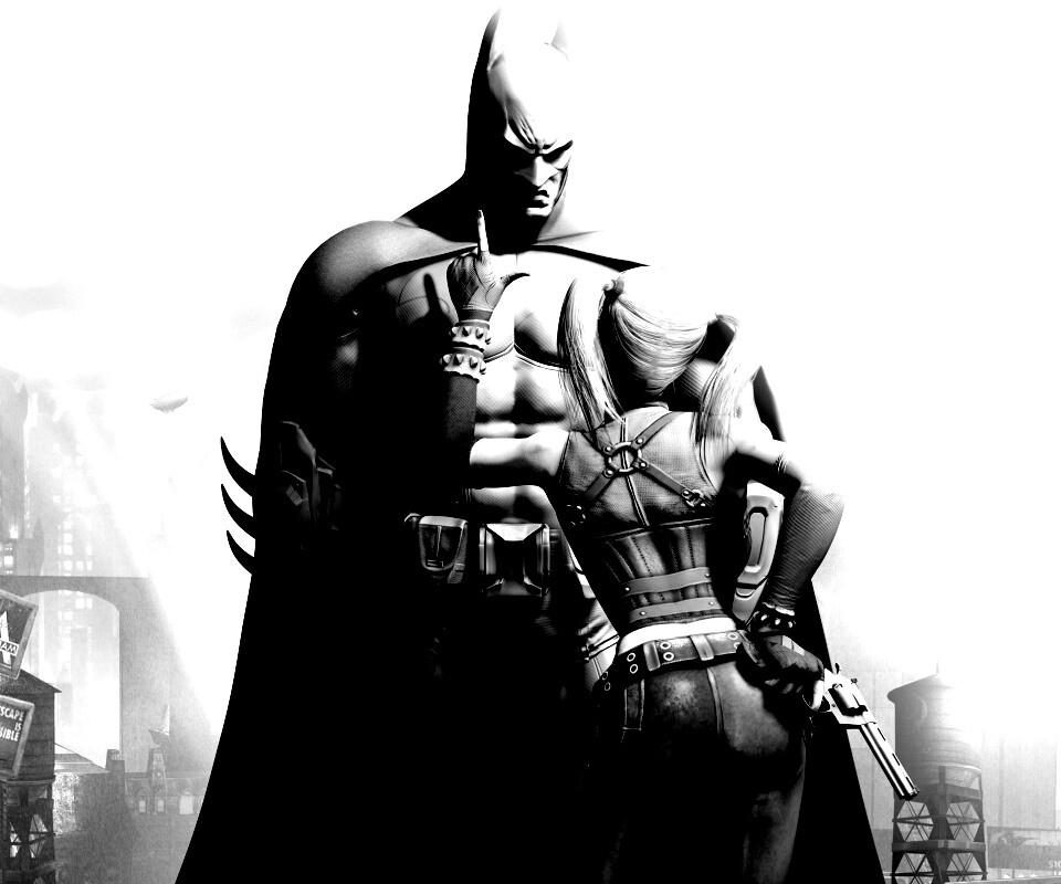 Бэтман и Харли Куин обои