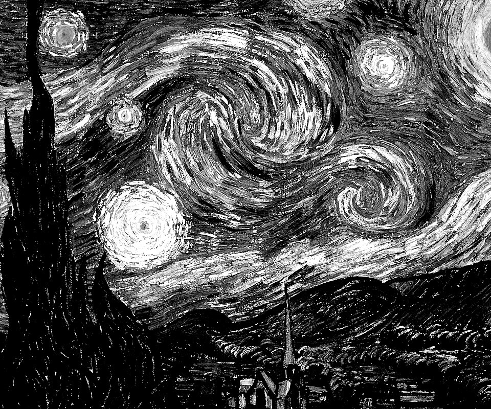 Рисунок города маслом обои