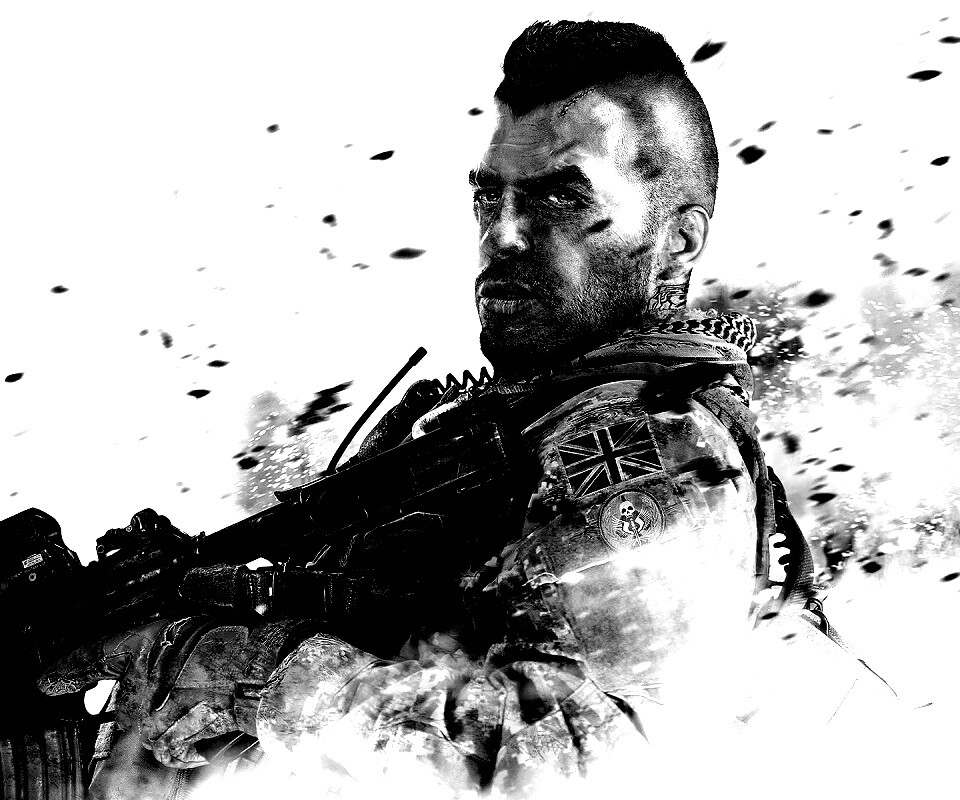 Солдат из COD Modern Warfare обои