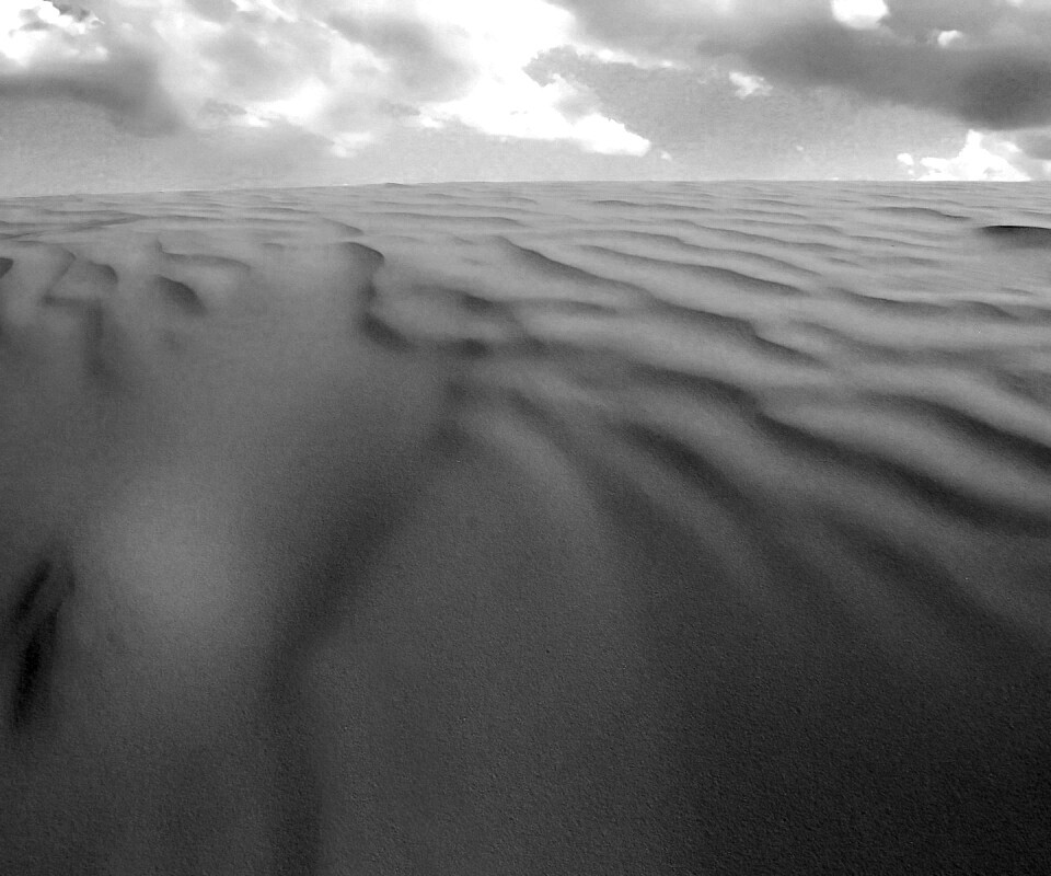 Оранжевые пески пустыни обои