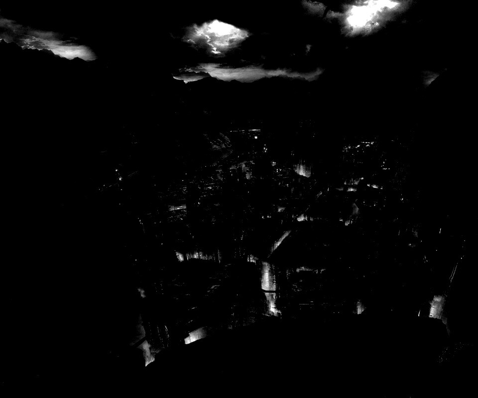 Таинственный город обои