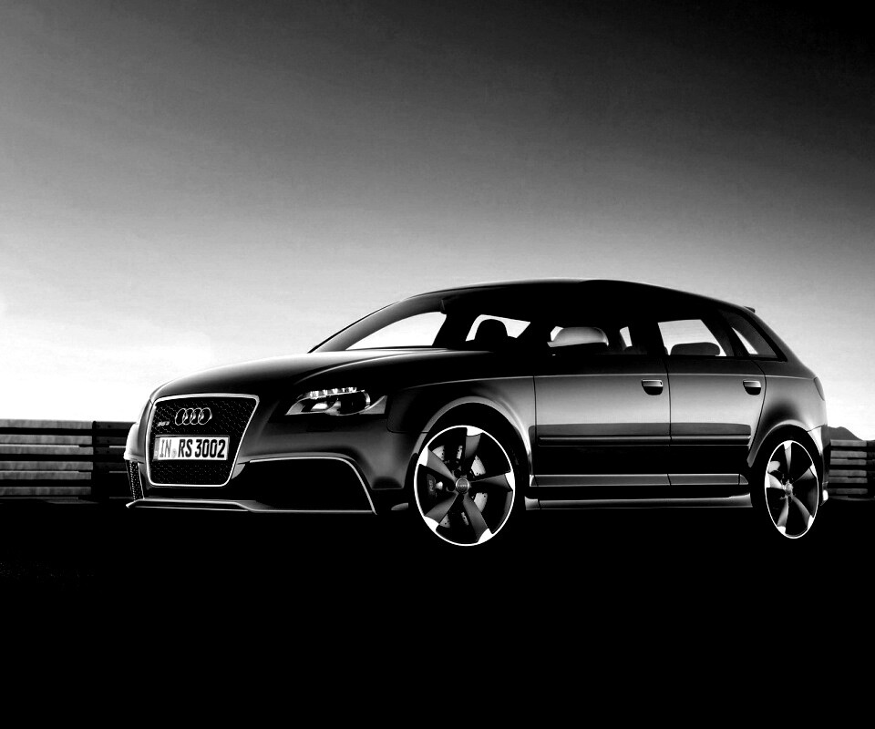 Фотосессия Audi RS3 на треке обои